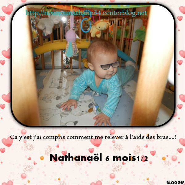 NATHANAËL 6 MOIS 1/2